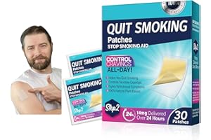 SDJUFEI Step 2 Patches for Men and Women, Safe and Natural Ingredients,Easy to use, 30 Patches, 14mg