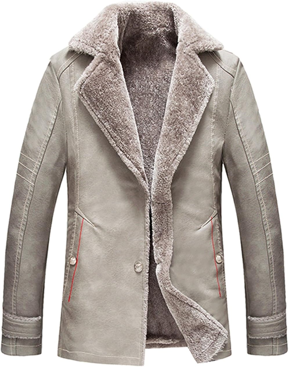 faux sheepskin jacket