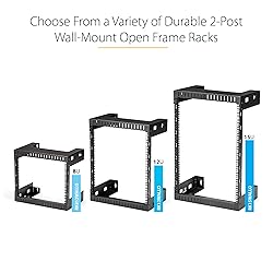 StarTech.com 2-Post 15U Heavy-Duty Wall-Mount