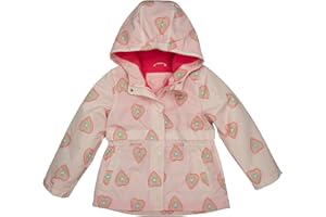 OSHKOSH B'GOSH girls Lightweight Hooded Trench Jacket
