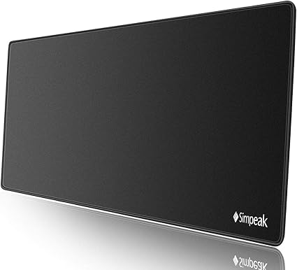 Amazon Simpeak マウスパッド 大型 90 X 40 X 0 3 Cm マウスパッド ゲーミング ゴムベース ノンスリップ ブラック Simpeak マウスパッド 通販