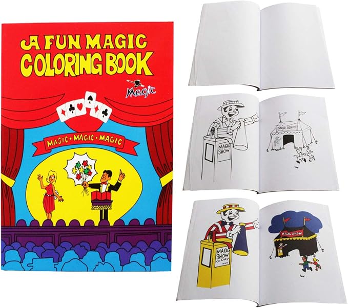 Mipartebo Magic Coloring Book Fun Magic Trick for Kids
