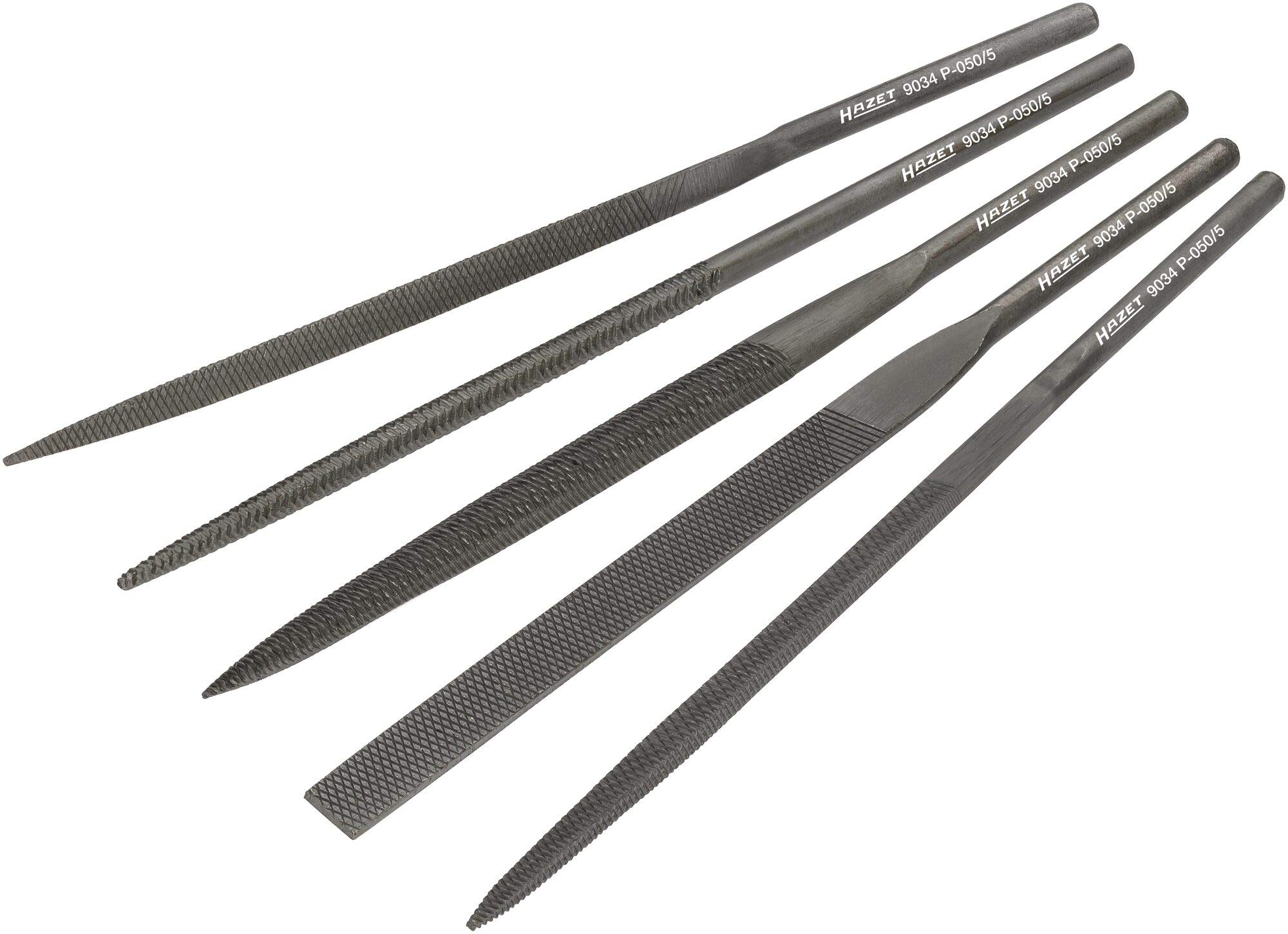 HAZET File set, 5 pieces, 9034P-050/5