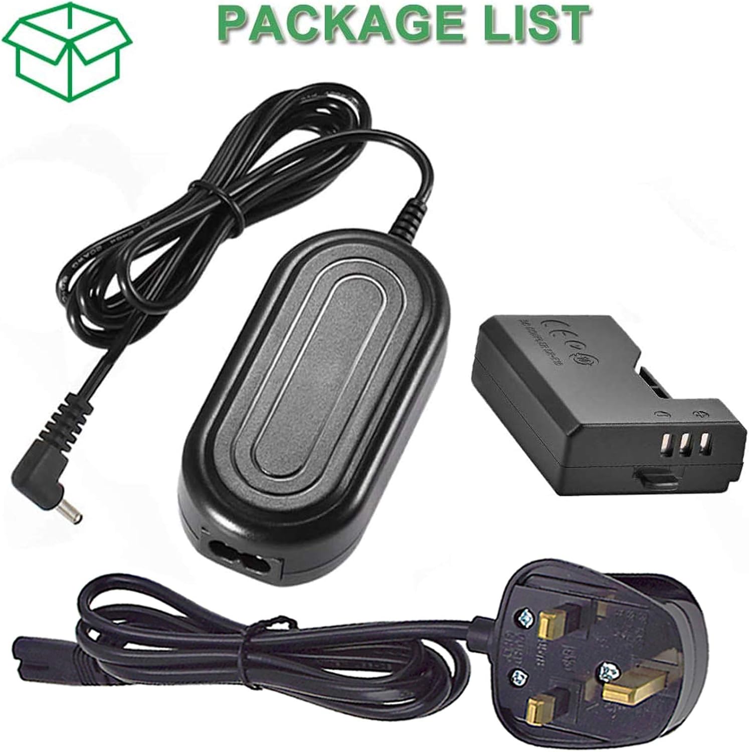 Gonine ACK-E10 AC Power Adapter Charger Replacement DR-E10 DC Coupler Charger Kit for Canon EOS Rebel T3, T5,T6, Kiss X50 - Image 5