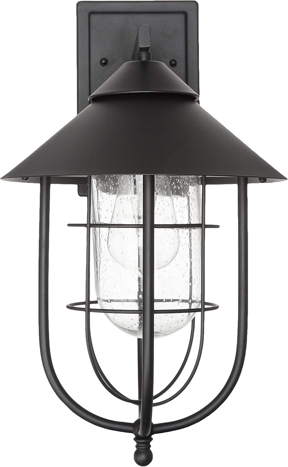 home decorators collection outdoor lighting on Home Decorators Collection 17547 1 Light Sand Black Small Outdoor Wall Mount Sconce Amazon Com