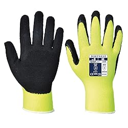 Portwest Hi-Vis Grip Glove Handling Work Protective