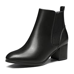 DREAM PAIRS Women’s DAB212 Elastic Gore Chelsea