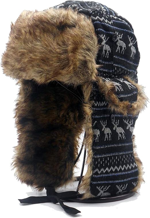 mens winter bomber hats