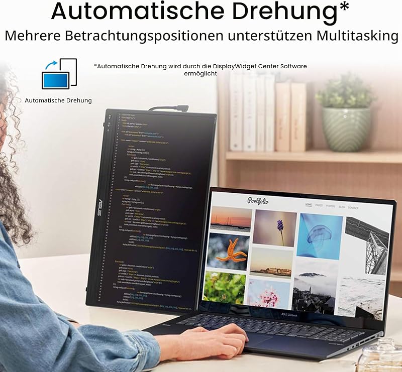 ZenScreen MB16AHVE 15.6 Zoll FHD IPS Portabler Monitor