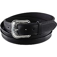 Trafalgar Men's Jameson 31mm Genuine Leather Dress Belt, 32, Black at  Amazon Men's Clothing store