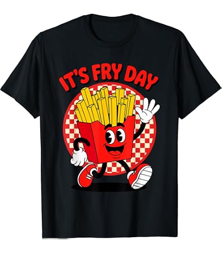 Amazon.com: I love French fries Man I Love Fries M.I.L.F. T-Shirt