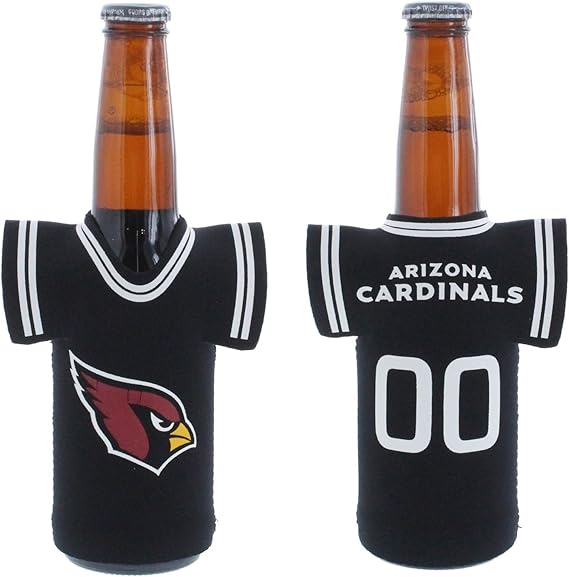 NFL Football Team Color Logo Jersey Beer Bottle Cooler Holder Neoprene