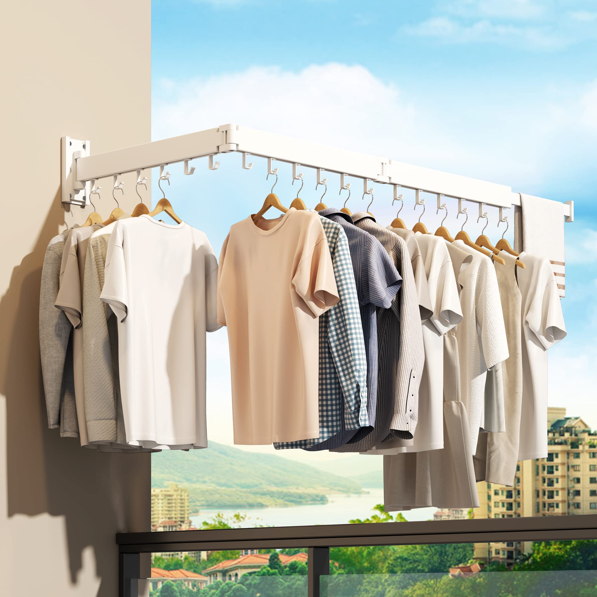 Wall Mounted Drying Rack
