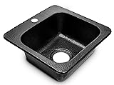 Monarch Abode 19192 Matte Black Hand Hammered
