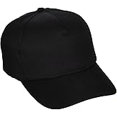 OccuNomix mens Style Bump baseball caps, Black, One Size US
