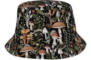 GARLAIBI Small Daisy Green Chrysanthemum Flower Bucket Hats Fashion Sun Cap Packable Outdoor Fisherman Hat for Women and Men