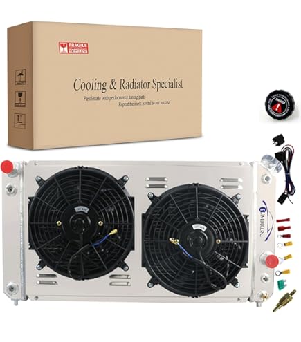 GPI Racing Radiateur Entièrement En Aluminium à 3 Rangées Pour Ch-ev-y