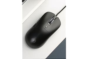 Wired Mouse, Optical USB Mice for Laptop/Desktop with 6-Button and RGB Light, Ergonomic PC Mouse Wired for Chromebook,PC,Desk