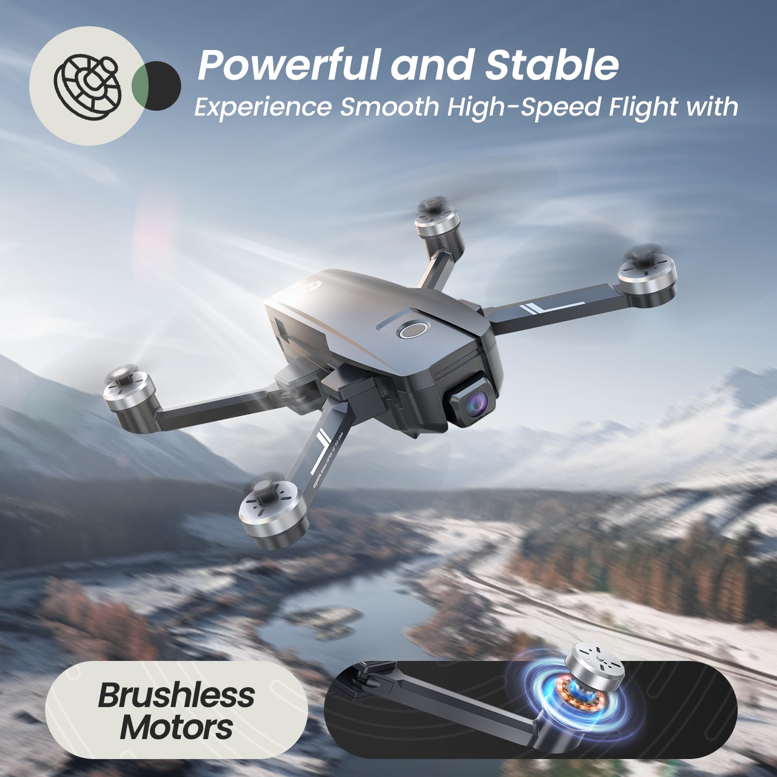 Holy Stone HS720E GPS Drone with 4K EIS UHD 130 FOV Camera for Adults