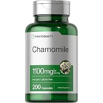 Amazon.com: Chamomile (Certified Organic) - 450 mg (100 Capsules 