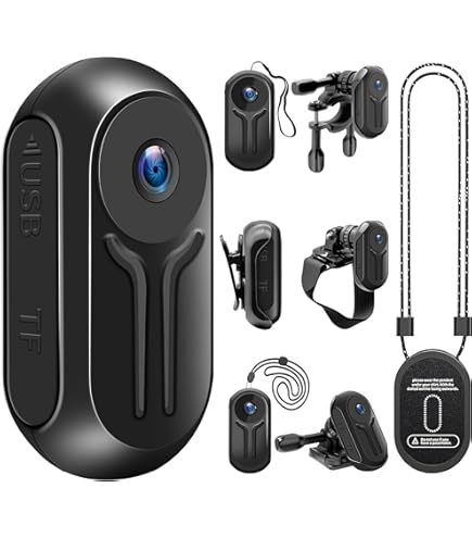 Andoer 4K UHD Ini Body Caera With Audio And Video Recording 180°Lens - View #2