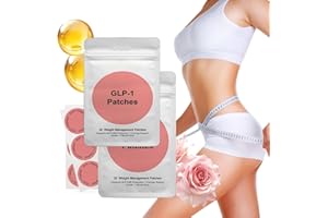 HotubSanitizer GLP-1 Patches with L Glutamine, Berberine, Chromium, Pomegranate and Cinnamon - （2 Packs, 60 Count）