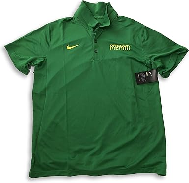 green dri fit polo