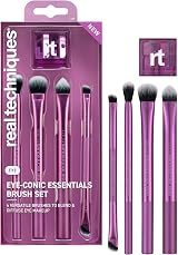 REAL Eye-Conic Essentials 5 Piece Brush Set with Sharpener