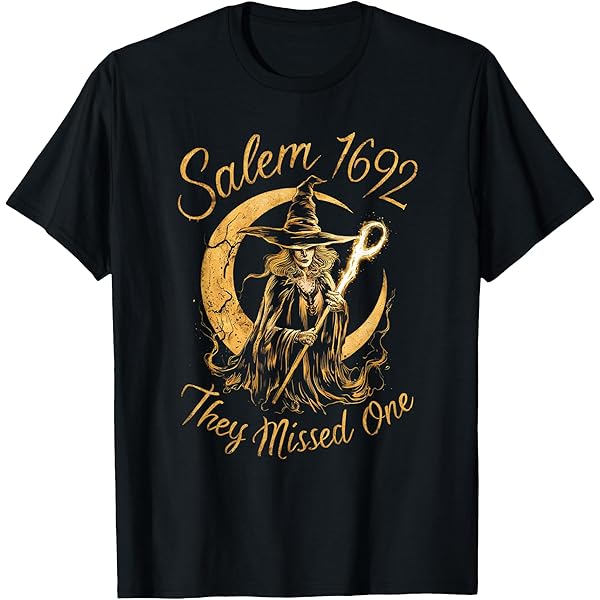 Amazon.com: Salem You Missed One Witch Trials Brooms T-Shirt