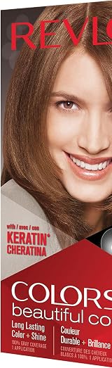 Revlon Colorsilk 51 Light Brown Ammonia Free Hair Dye Color view 2