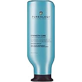 Pureology Strength Cure Conditioner, For Damaged & Color-Treated Hair, Renew Strength & Softness, Vegan & Sulfate-Free Formul