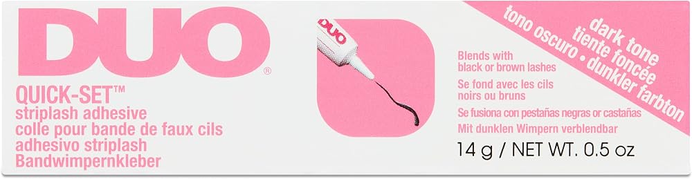 Duo Quick Set Dark Lash Glue 14 g False Eyelash Adhesive Rapid Dry