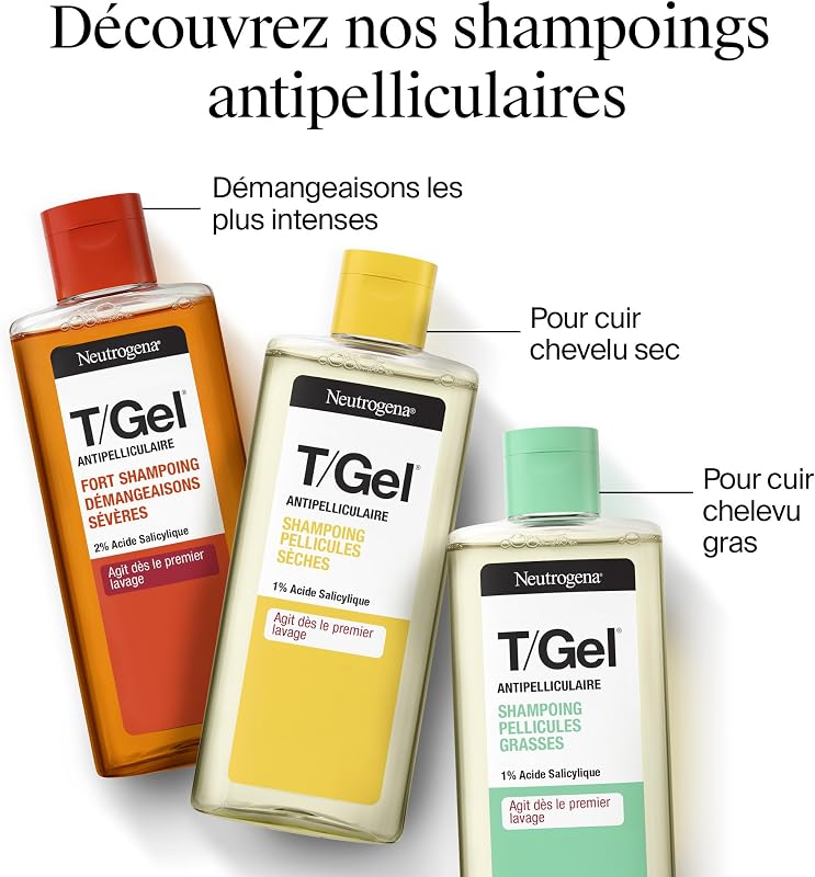 Shampoing T/Gel Fort Démangeaisons Sévères, flacon de 250 ml