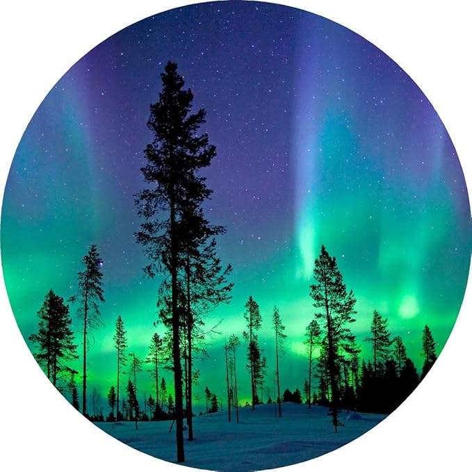 New! 12" Northern Lights Wall Dot Wall Decal Sticker Vinyl Aurora Borealis Home Room