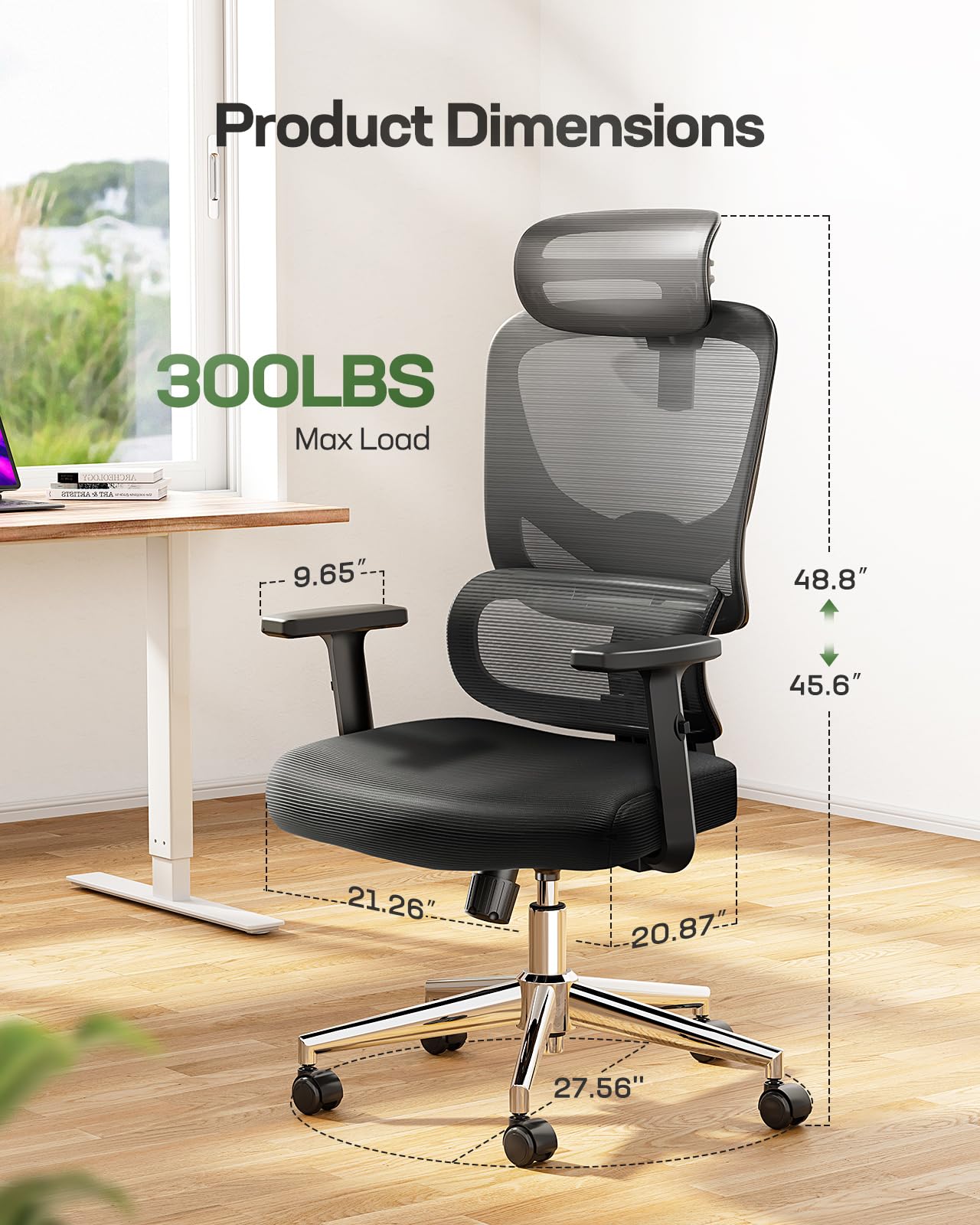 Mua Marsail Ergonomic Office Chair Desk Chair,Gaming Chair with Height ...