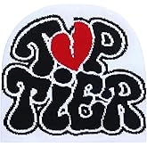 2THESTARS Y2K Beanie for Men Women Knitted Hat Winter Cap Love Design Warm Casual Skullies Cold Weather Knit Outdoor