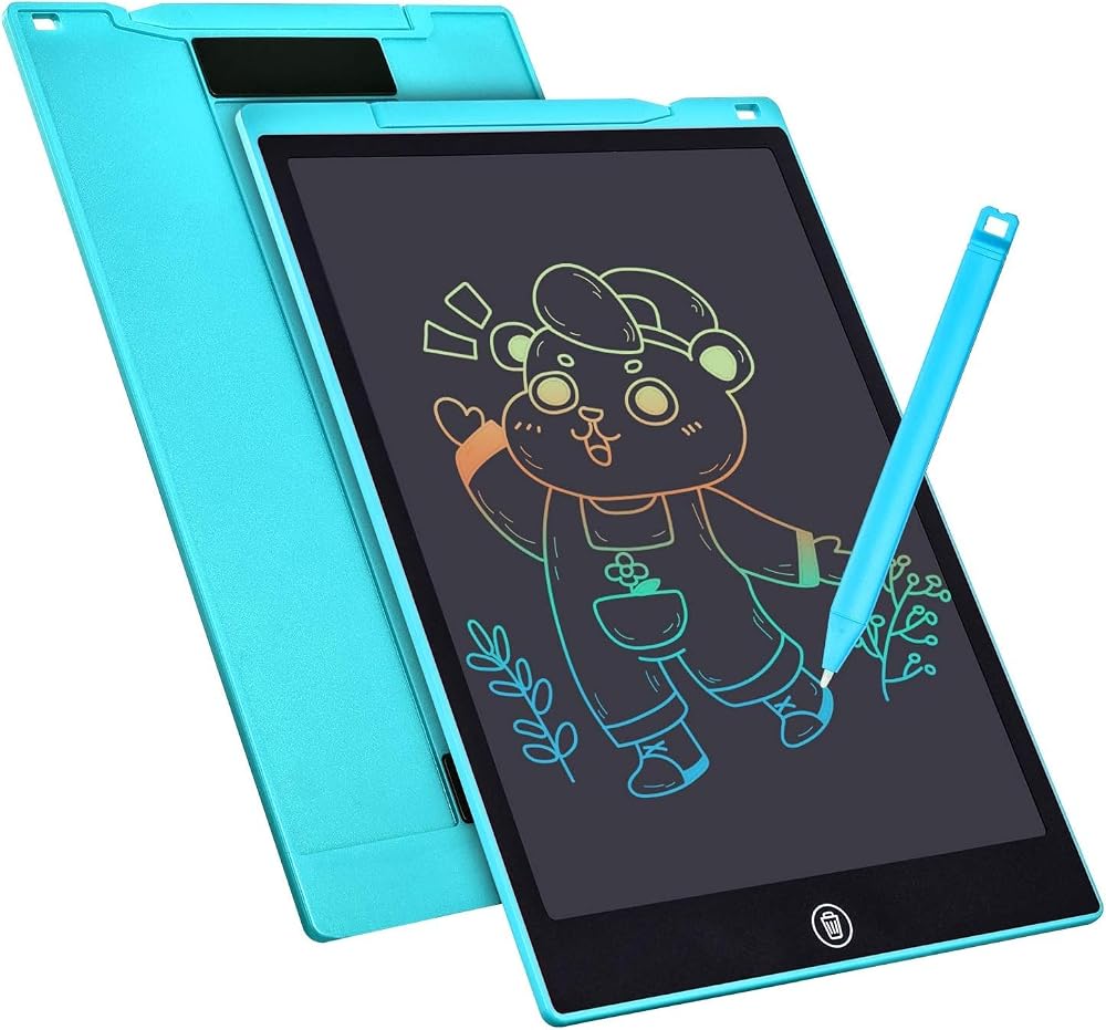 SERUW 12 Inch LCD Writing Tablet Doodle Board for Kids, Erasable Electronic