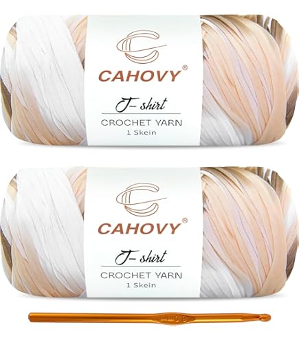 Amazon.com: T-Shirt Yarn Fettuccini Zpagetti Style, 7-9 mm Yarn