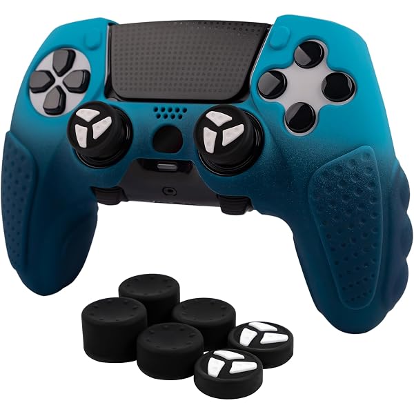 PS5 Controller Silicone Cover Accessories Kit Grip Skin Case