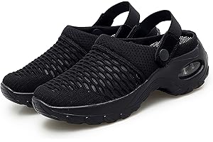 Cathalem Orthopedic Sneakers for Women Women's Orthopedic Breathable Soft Shoes Walking Slip on Diabetic Foam Shoes