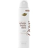 Dove Whole Body Deo Alcohol Free Deodorant Spray for Women Coconut Vanilla 4 oz