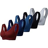 ohlyah Women's Seamless Wire-Free Bra with Removable Pads