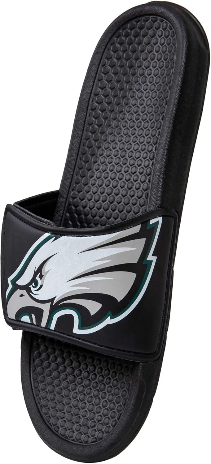FOCO NFL Philadelphia Eagles Unisex Big Logo Slide-Big Logo Slde : Clothing