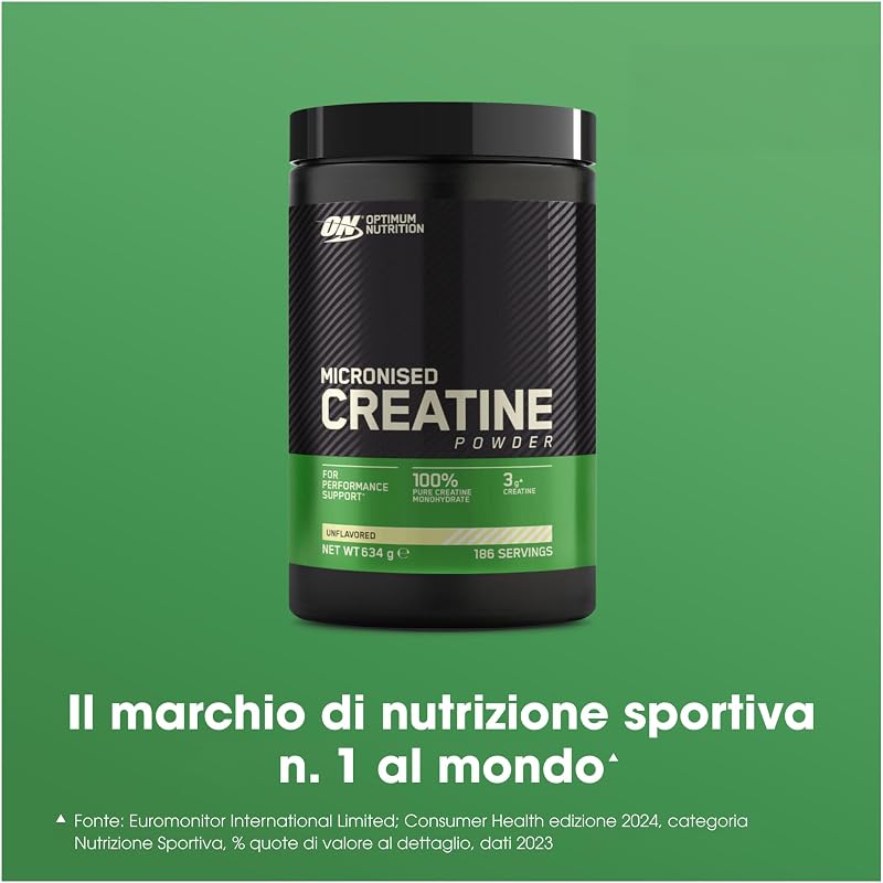 Creatina Monoidrata Micronizzata in Polvere, 634g