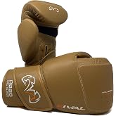 RIVAL Boxing RB50 Intelli-Shock Compact Bag Gloves, Hook and Loop Closure - Soft Inner Lining, Multi-Layered Foam Padding