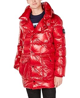 calvin klein hooded down jacket