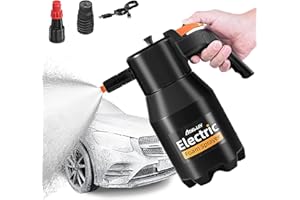 aokway Cordless Electric Foam Sprayer Car Wash Kit - Handheld Foam Cannon for Car Cleaning Detailing, Snow Foam Blaster, Car Accessories for Men