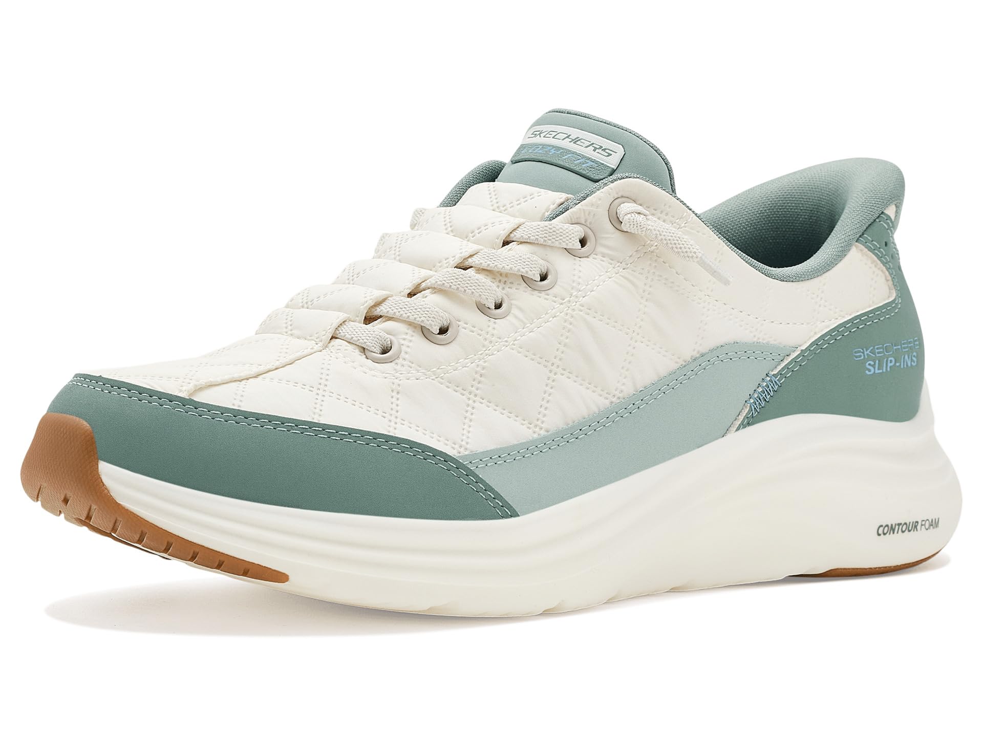 Contour Foam Cozy FIT Hands Free Slip-INS, SAGE, 5.5 Image