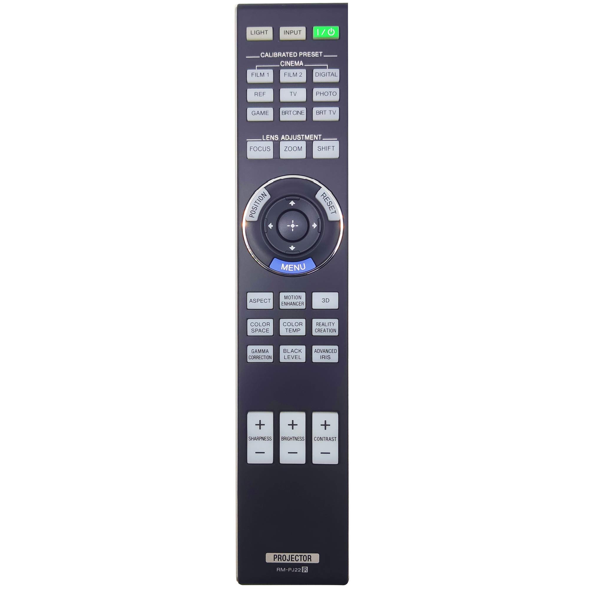 Leankle Remote Controller for Sony Projectors VPL-VW385ES, VPL-VW500ES, VPL-VW600ES, VPL-VW675ES, VPL-VW695ES, VPL-VW760ES, VPL-VW870ES, VPL-VW885ES, VPL-VW995ES