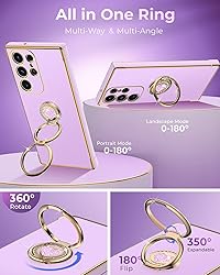 XYZ for Galaxy S24 Ultra Case with Stand, Samsung